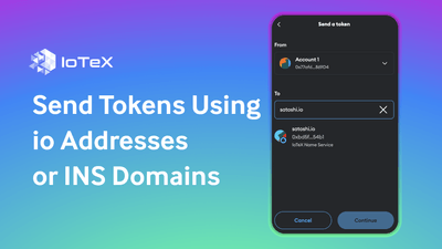 Screenshot for IoTeX