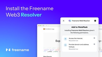 Screenshot for Freename Web3 Resolver