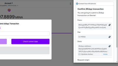 Screenshot for MinaPortal