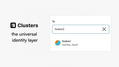 Screenshot for Clusters