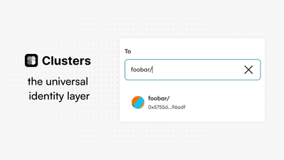 Screenshot for Clusters