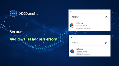 Screenshot for XDCWeb3Domains
