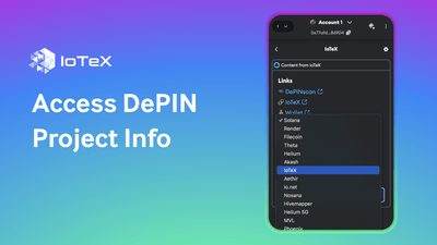 Screenshot for IoTeX