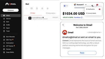 Screenshot for Dmail